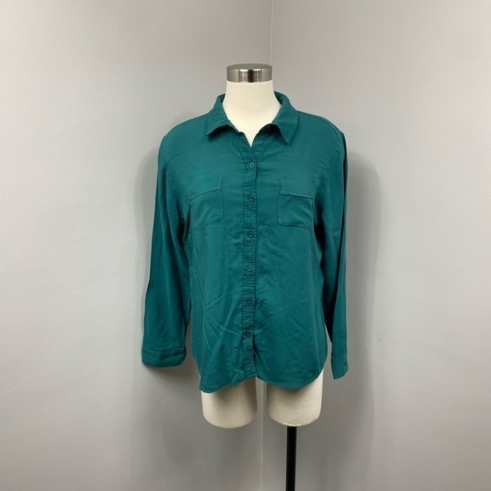 Chico’s Green Blouse